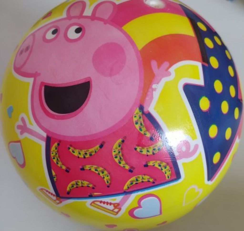 John 50082 - Peppa Pig Vinyl Spielball 23 cm Produktbild 