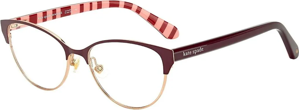 Kate Spade Occhiali da sole Emelyn 52 Borgogna