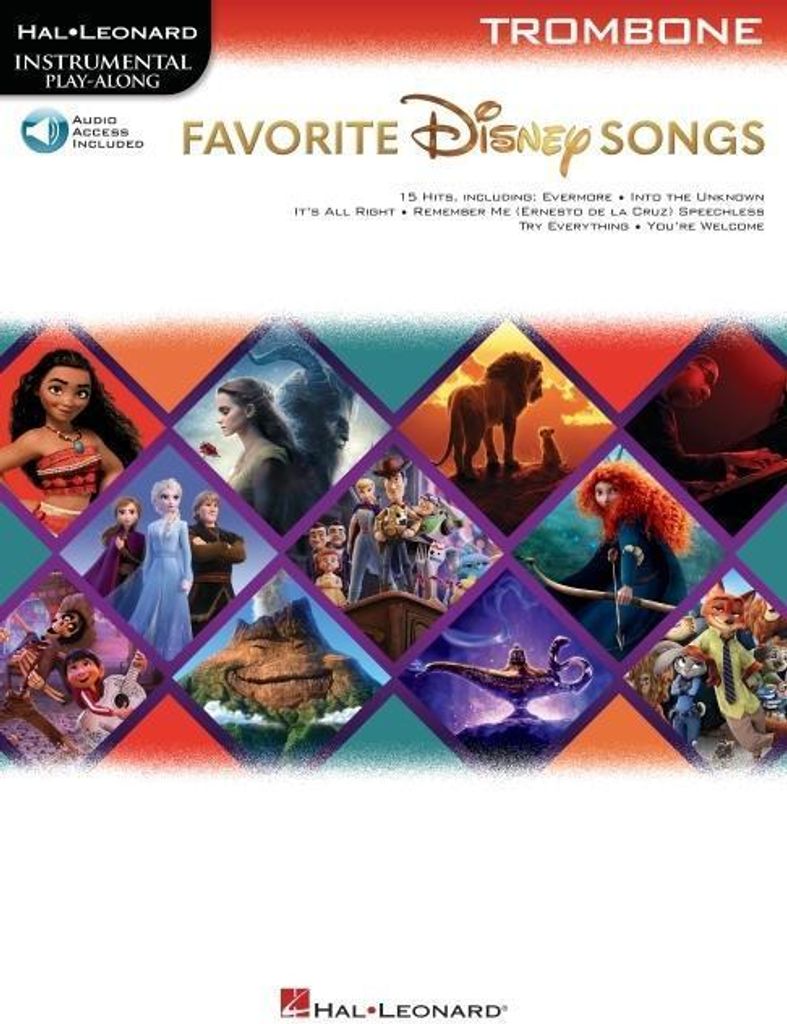 Favorite Disney Songs: Instrumental Play-Along for Trombone