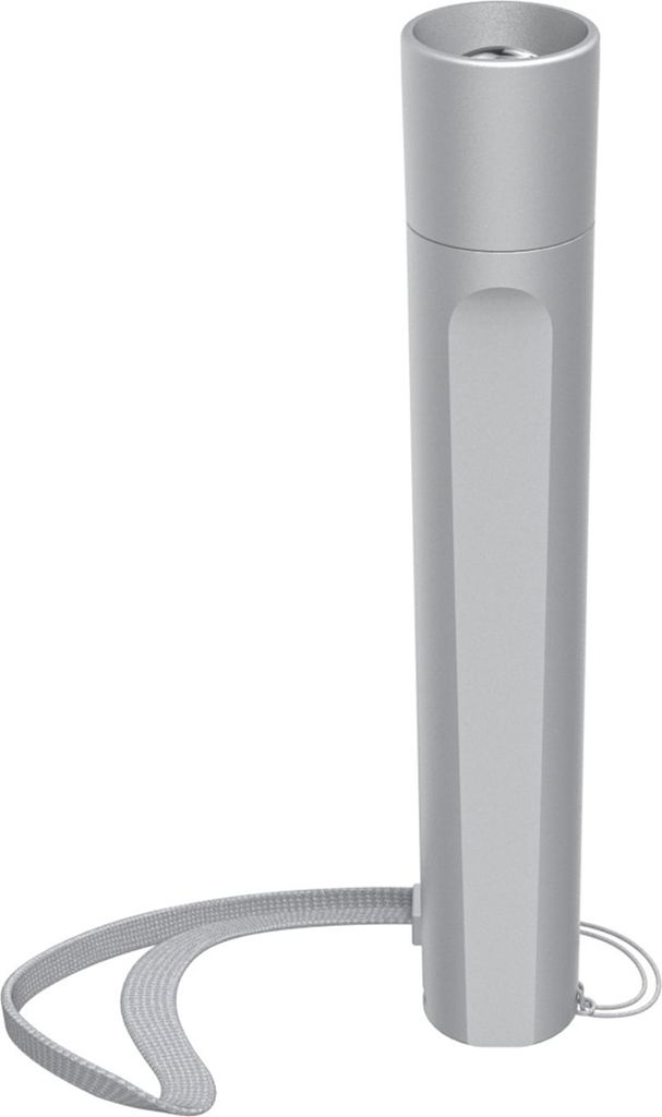 Hama LED-Taschenlampe FL120 inkl. Batterien, Alu