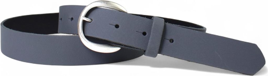 FRONHOFER Damen Ledergürtel 3 cm mit halbrunder Gürtelschnalle, echt Ledergürtel