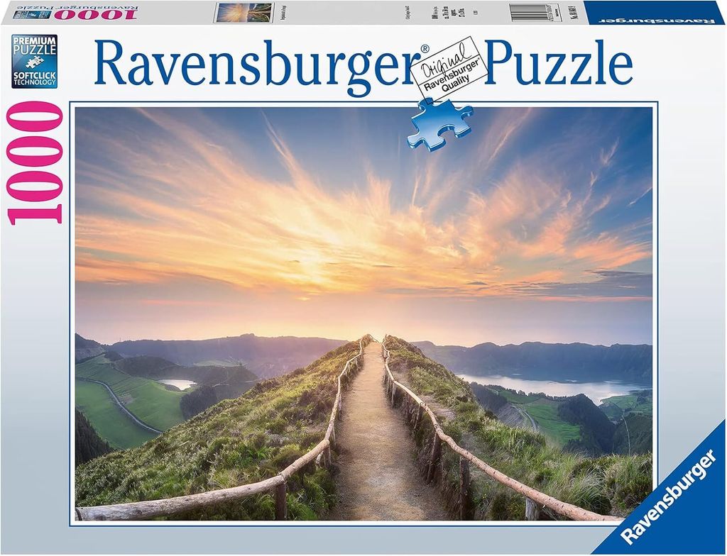 Ravensburger Puzzle 88868 Ponta Delgada, Azoren 1000 Teile 14+ RAR