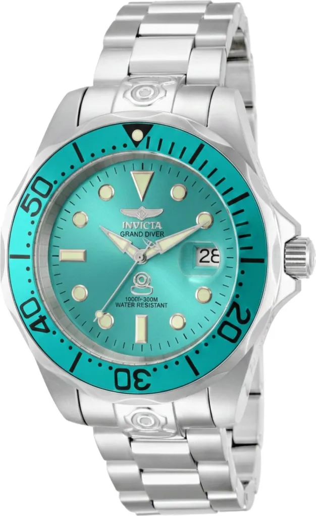 Montre Automatique Invicta 49916 Grand Diver 47mm avec Boîtier en Acier