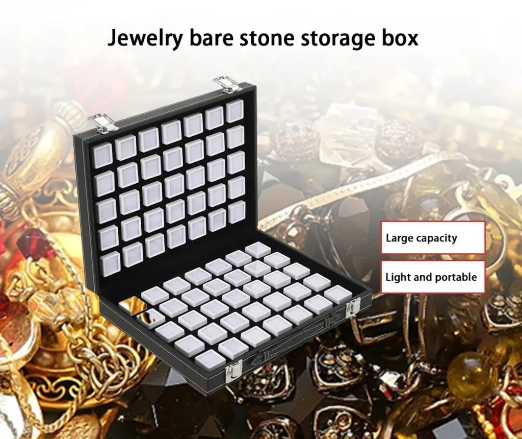 Boîte de rangement bijoux portable - Format compact ABS - Série Nomade S - 7