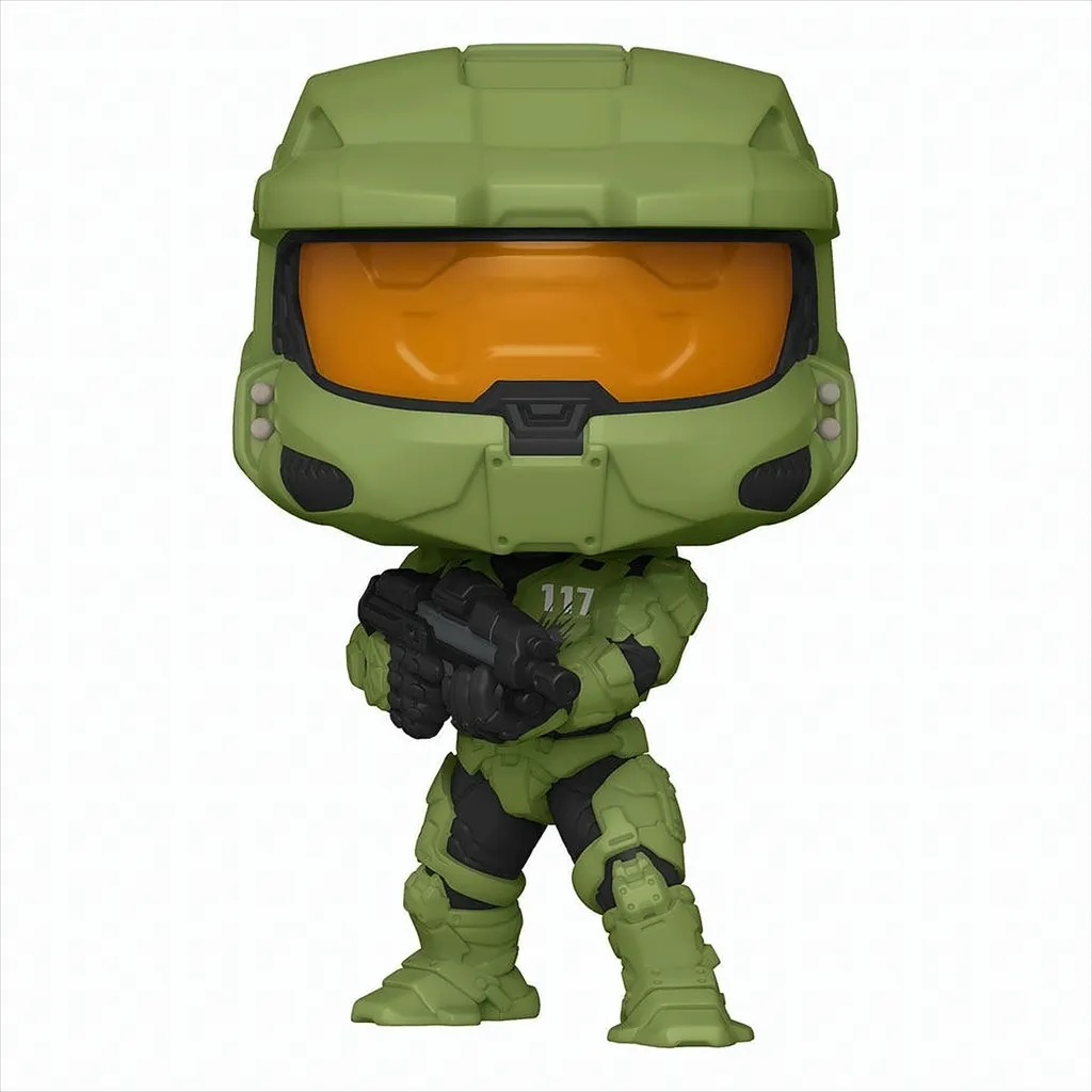 Figurine Halo Master Chief décoration pour setup de jeu vidéo