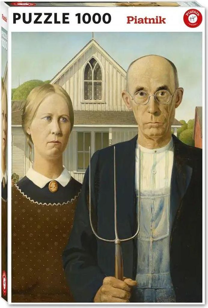 Piatnik Deutschland GmbH Pz.Wood - American Gothic 1000 T. 1