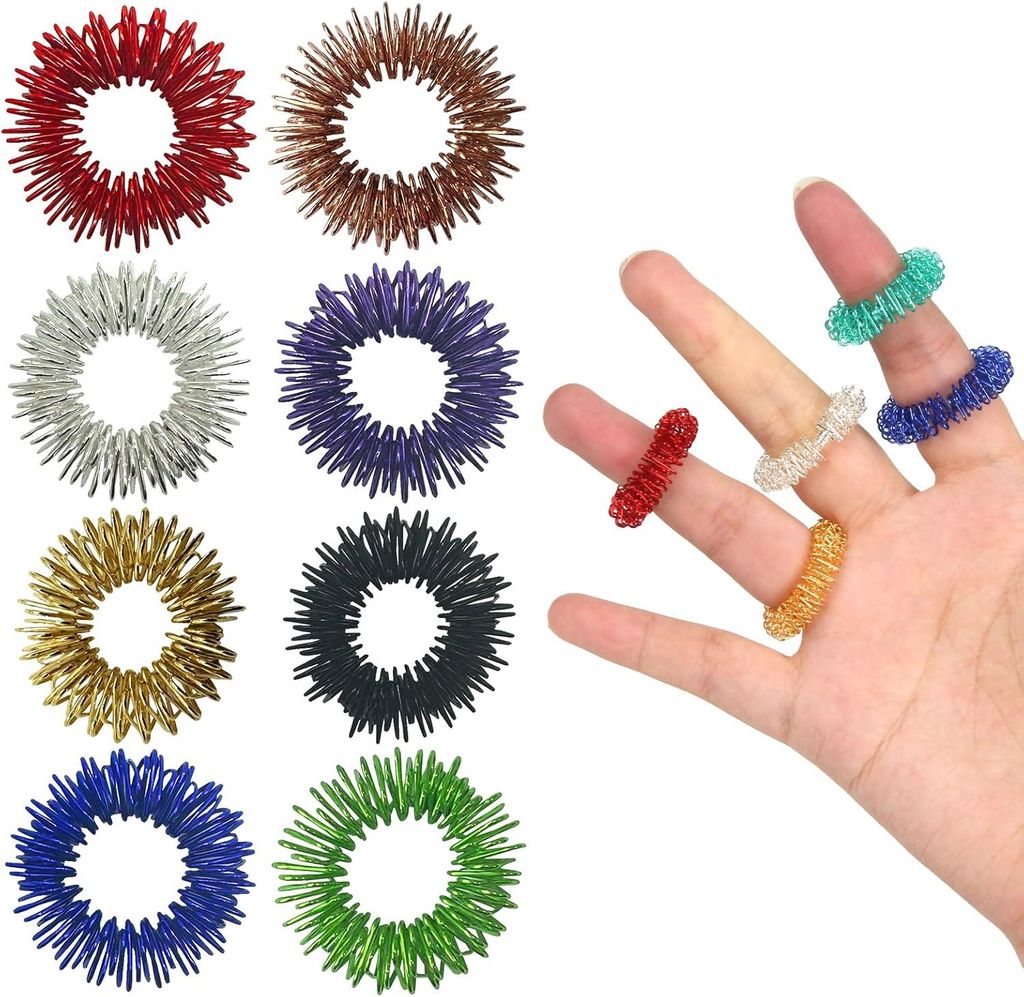 40-Stück Akupunktur Ring,Akkupressurringe,Akupressur Produktbild 