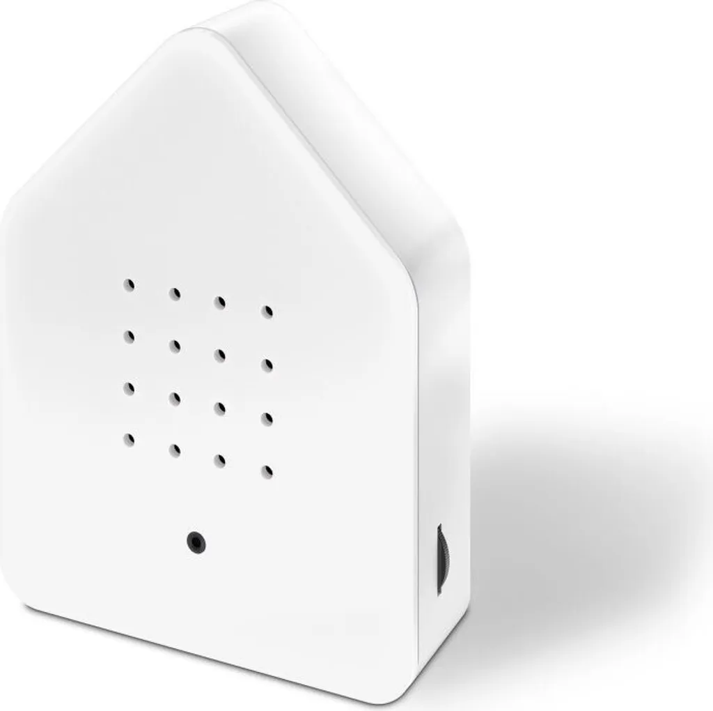 Boîte sonore chants d'oiseaux Classic Blanc avec volume réglable 14 cm