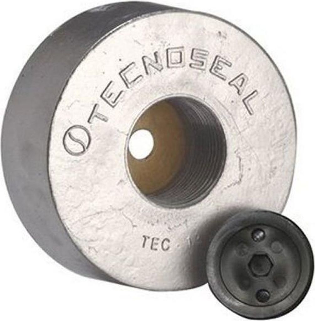 Tecnoseal Baglietto Verzinkte Heck-anode 3.9kg 135 mm 135 mm