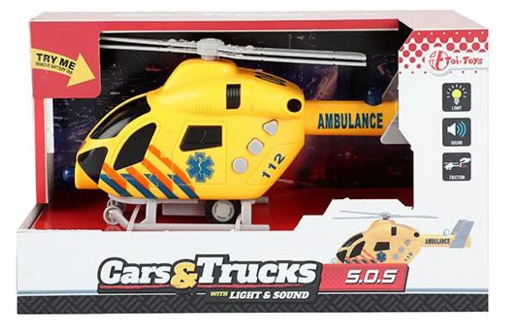 Hélicoptère de traumatologie pour missions de secours et sauvetage air