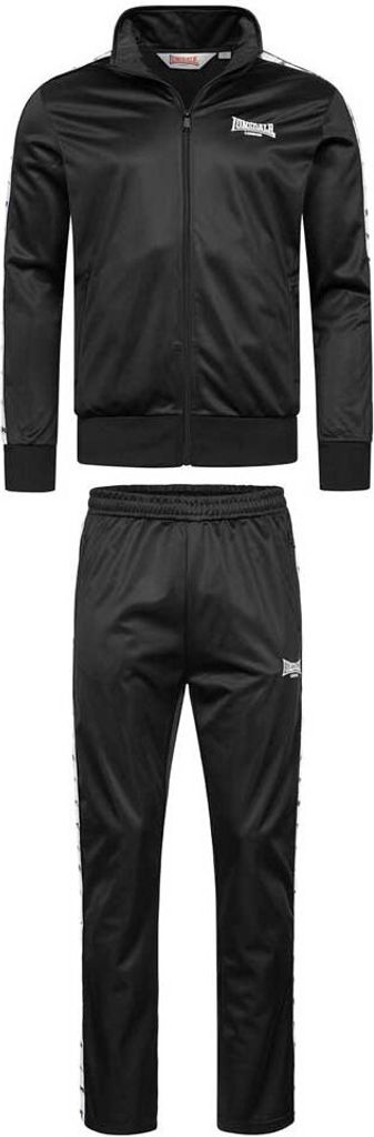 Lonsdale Wyberton Trainingsanzug Schwarz M Mann Schwarz M Produktbild 7
