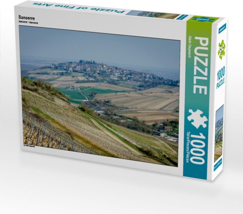 Calvendo Sancerre 1000 Teile Puzzle quer 640x480mm, Gaymard Alain; 7373330