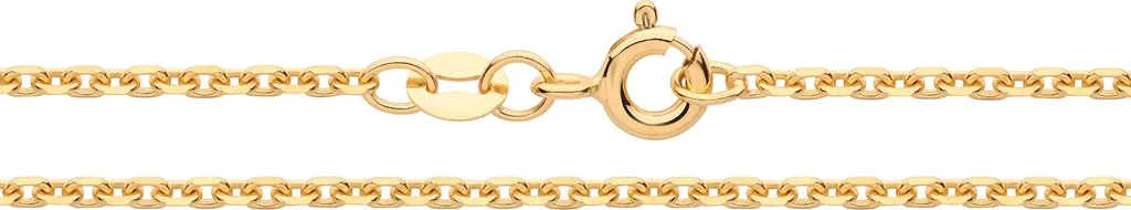 Chaîne Rolo Femme Or 375/1000 - Maille Jante 41cm TRS35730L16 Chic