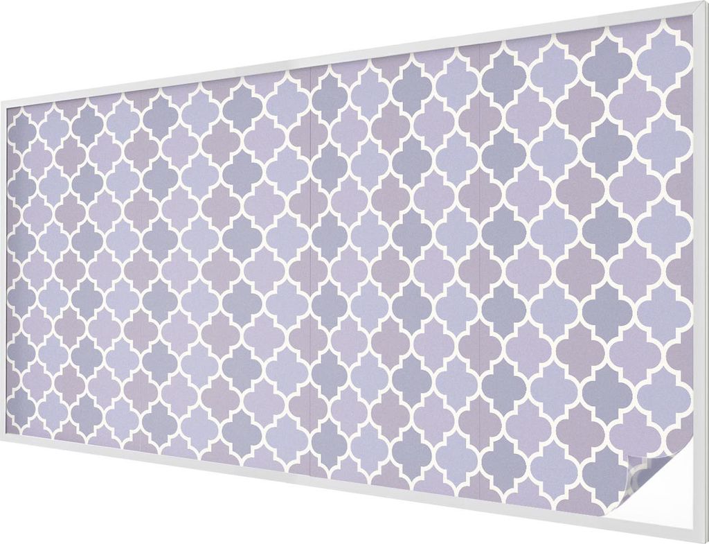 Buntglas Fensterfolie – 200x100 cm – Stained-Glass Design – blickdichte dekorative Sichtschutzfolie – selbstklebend, UV-Schutz – Geometri...