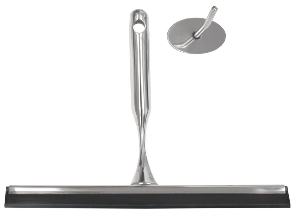 Sepio Duschabzieher Edelstahl Silber 18x24 cm Produktbild 