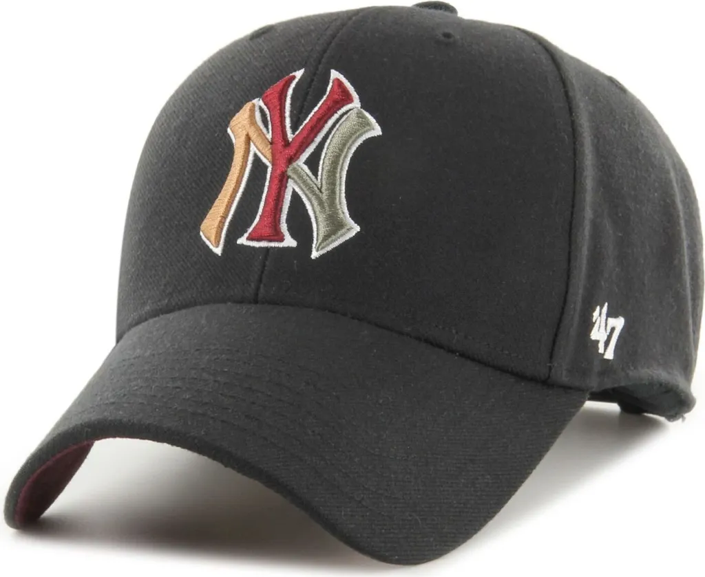 Official '47 Brand New York Yankees SURE SHOT Snapback - Navy Blue