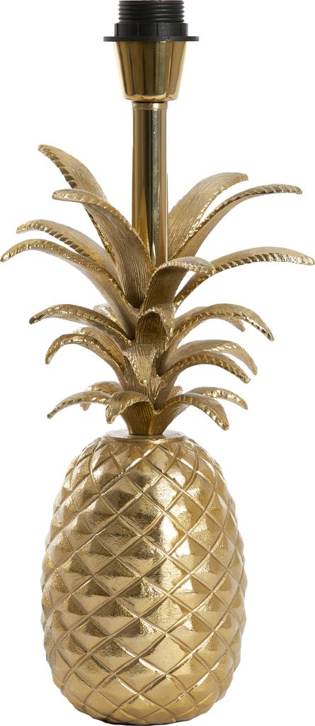 Light & Living - Lampensockel ANANAS - 20x19x37cm - Gold Produktbild 