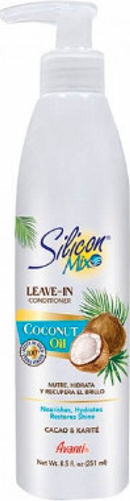 Silicon Mix Coconut Oil Nourishing Leave-In Conditioner Moisturizing with Cocoa and Shea Butter 8.5 oz