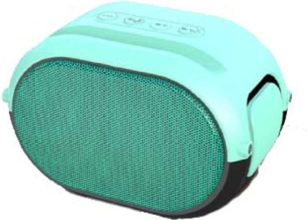 INF Mini Multifunktionaler Tragbarer Lautsprecher Grün