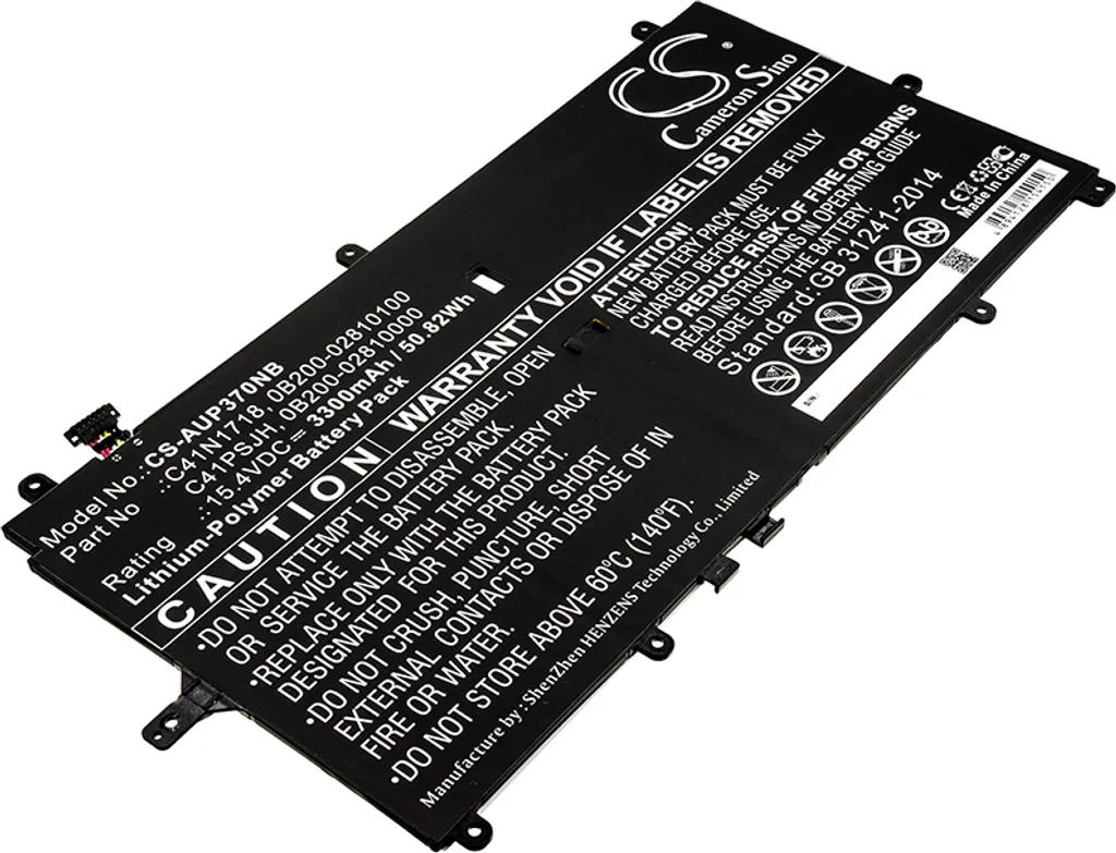 Batterie Asus NovaGo TP370QL Longue Durée 11.55V Cellules Haute Qualité