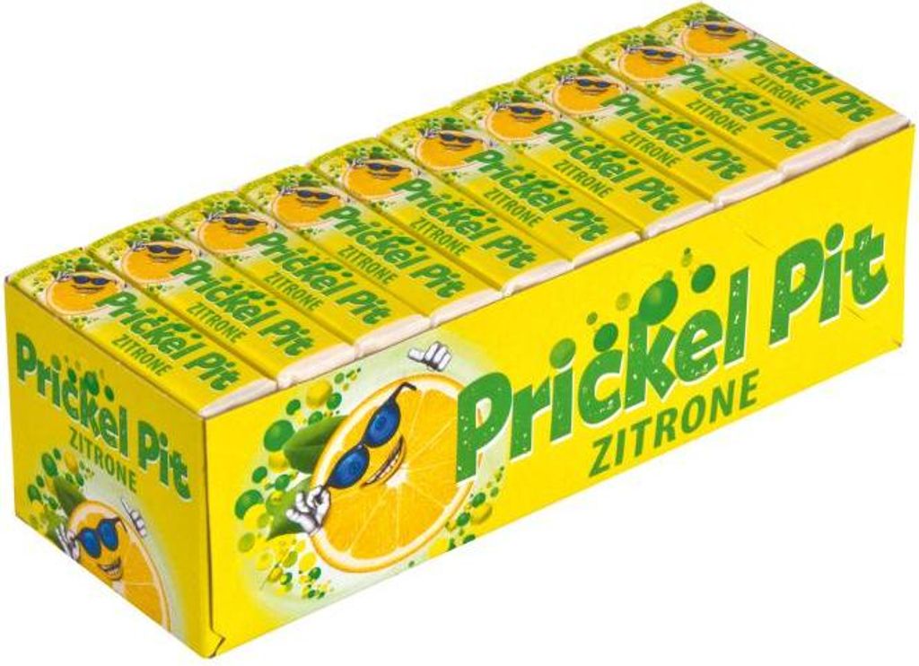 Prickel Pit Brause-Bonbons Zitrone 50er