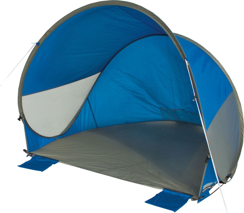 Pop-Up Strandmuschel Palma (blau/grau)
