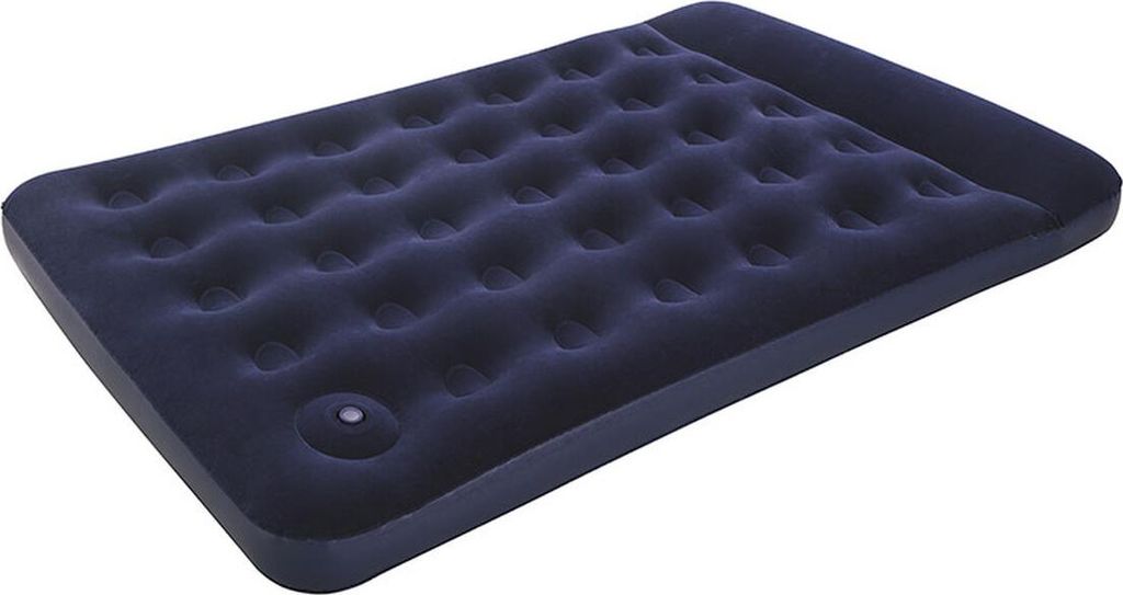 Bestway Doppelmatratze mit Fußpumpe 191x137x28 cm Aufblasbar und Camping 67225