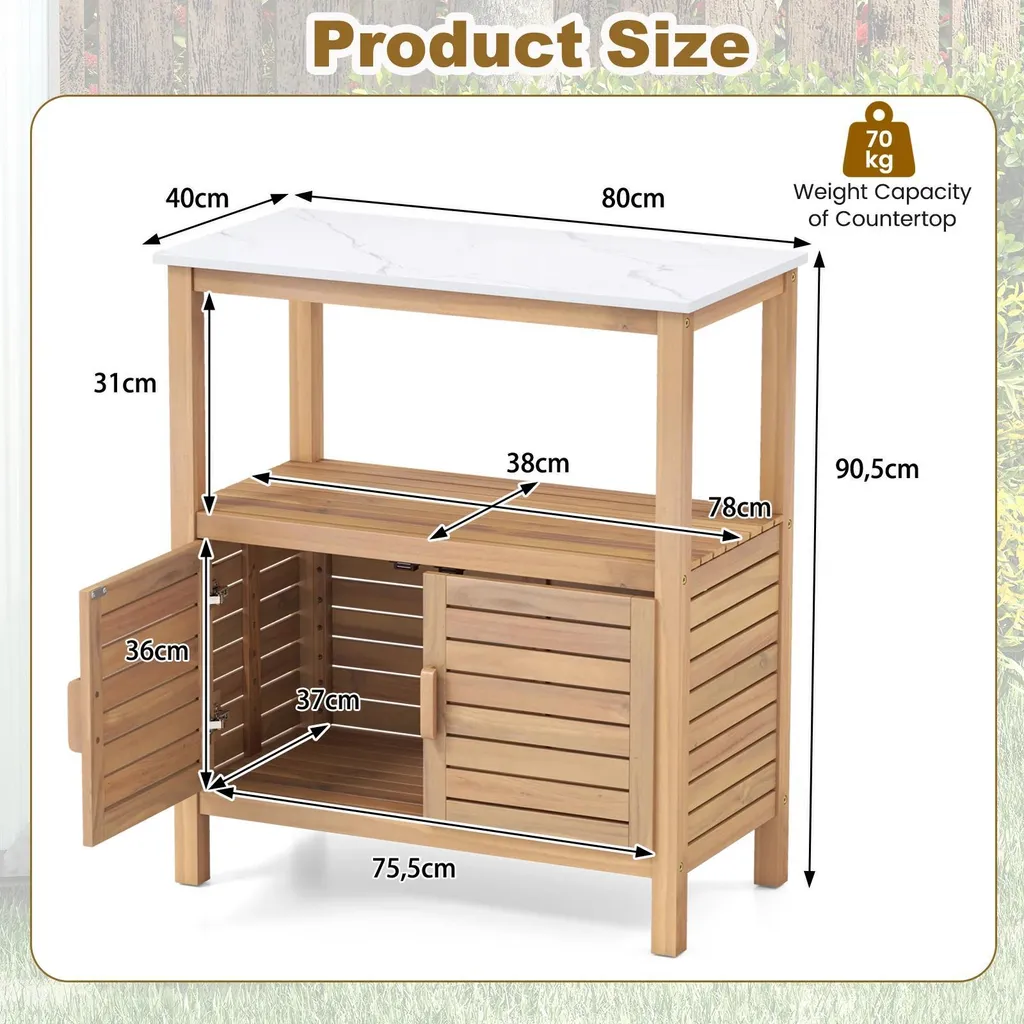 Buffet bois gain de place - Solution rangement pour petits espaces - 4