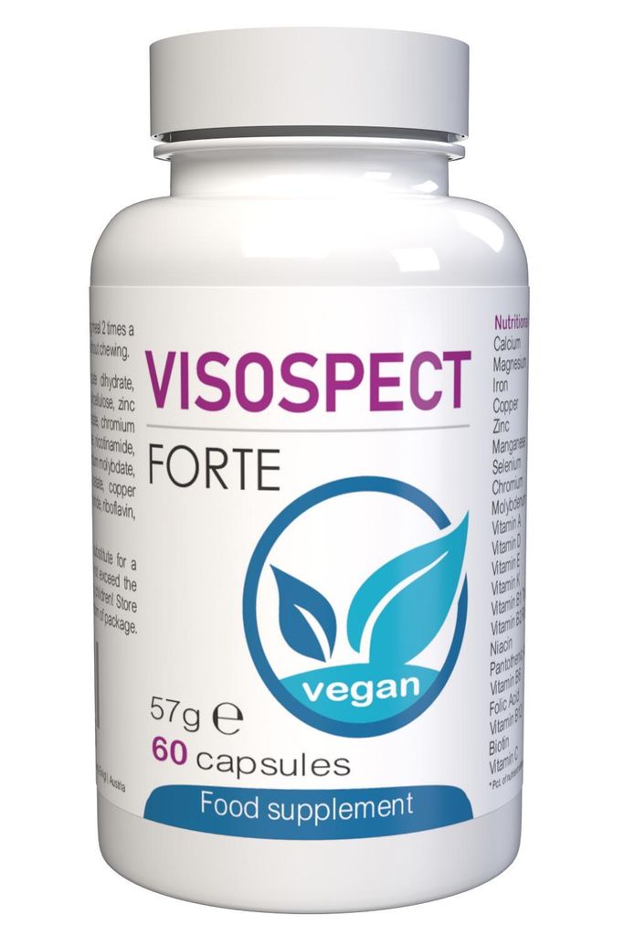 Visospect - 60 capsule ad alto dosaggio - Ricetta originale Immagine del prodotto 