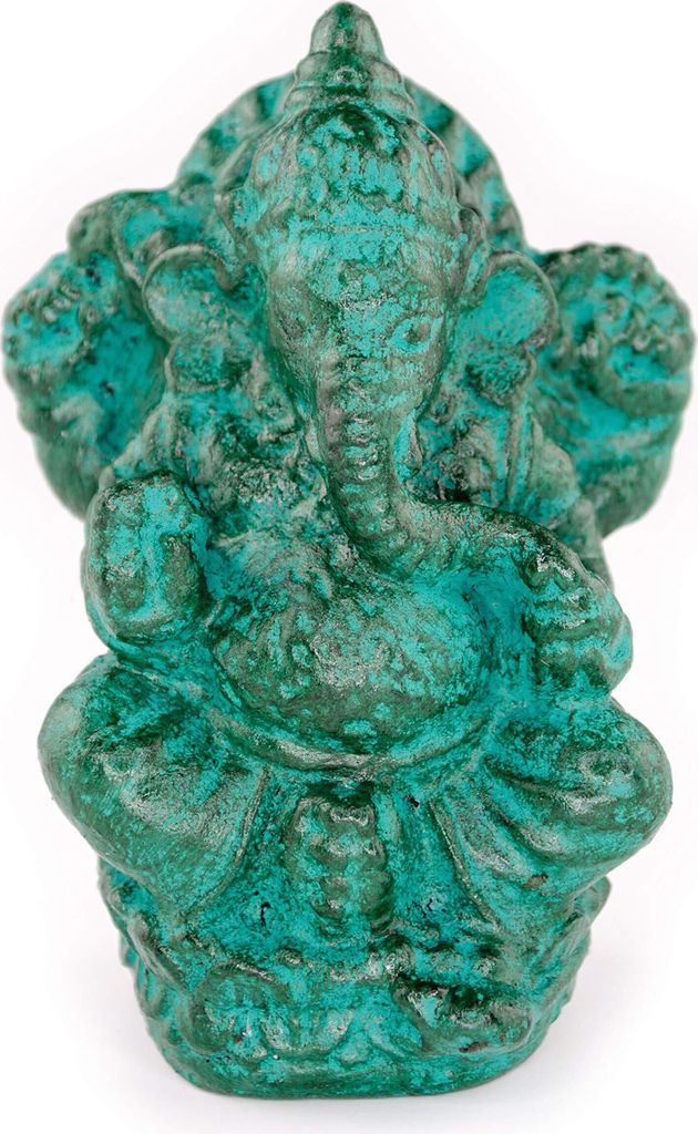 Rzeźba Ganesha - dekoracja pokoju w stylu deco - Stone Mix Zdjęcie produktu 