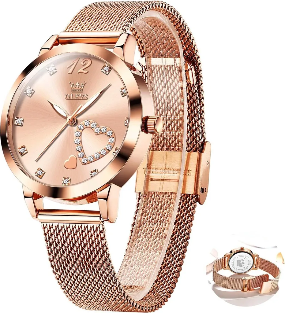 Orologio Donna Oro Rosa con Diamante | Un Sogno Ultrasottile