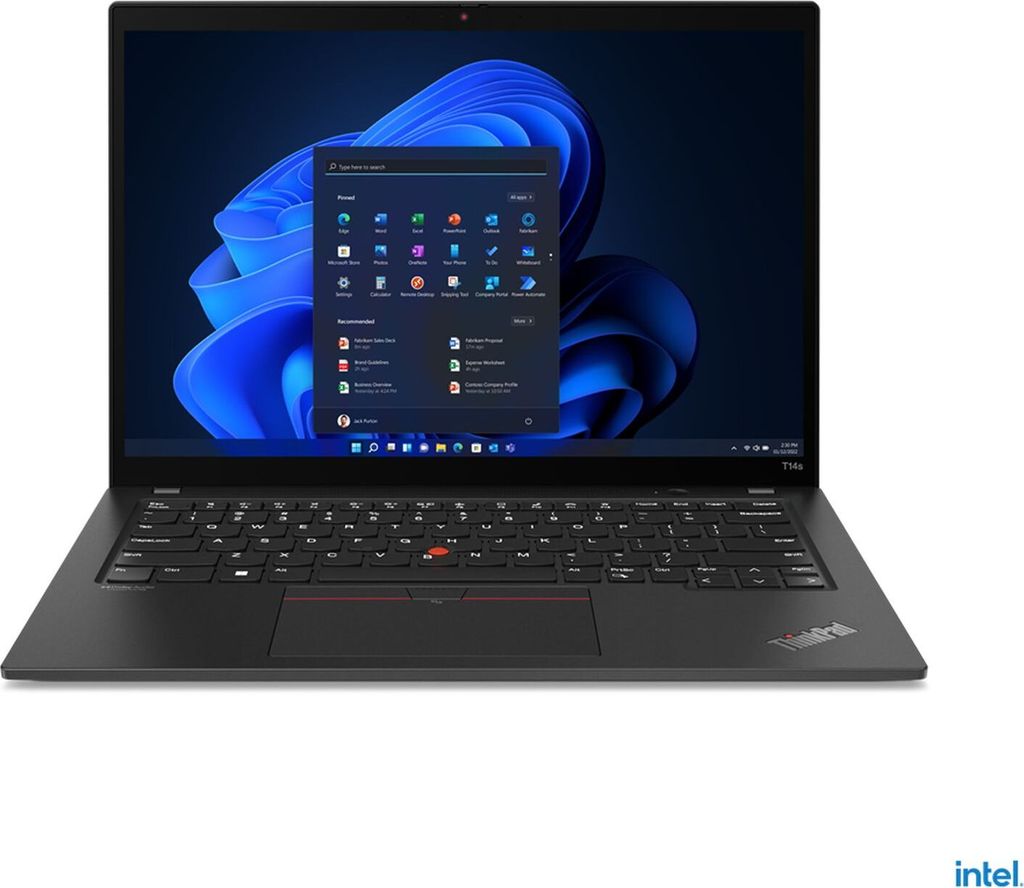 Lenovo ThinkPad T14s Gen 3 Intel Notebook 14 Zoll i5 12.Gen 16GB 500GB Win11P
