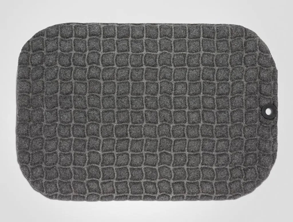 Tapis StandUp sans brique gris - Support de yoga ergonomique premium