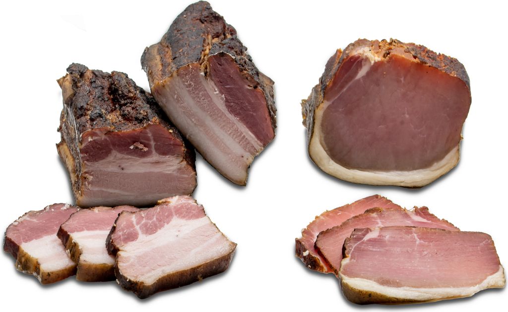 Food-United HÜTTENSPECK 300g & BROTZEITRANKERL 600g - Produktbild 