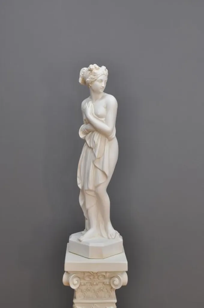 Statue Grèce antique XXL 83cm robuste et élégante pour déco durable