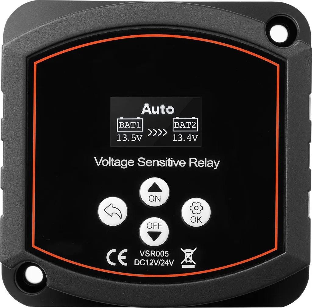 Relais de coupure automatique 12V pour coupleur de batterie de bateau