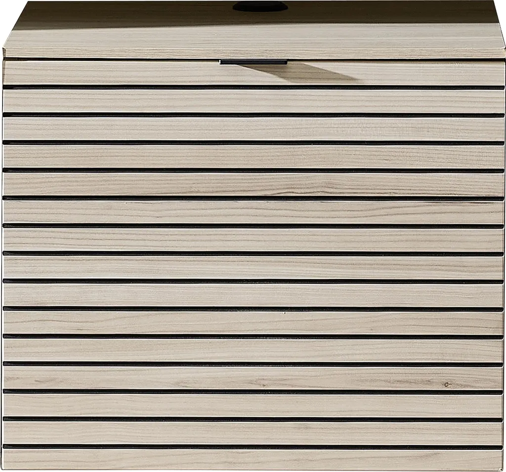 Lowboard Ina 60x51x44cm Cashmere - Meuble de Rangement Finition Chêne