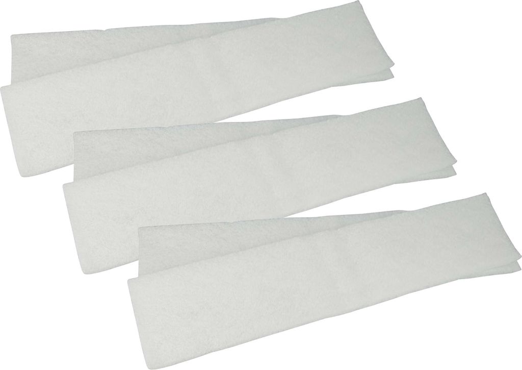 vhbw 6x Luftfilter G4 kompatibel mit Helios KWL EC 220 D Lüfter, Badlüfter, Ventilator, Lüftungsgerät - Weiß