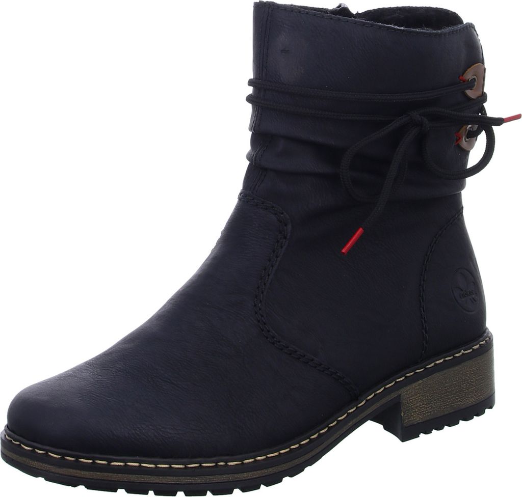 Damen Stiefelette Rieker Stiefel Weite G Grüne Rieker Boots Für