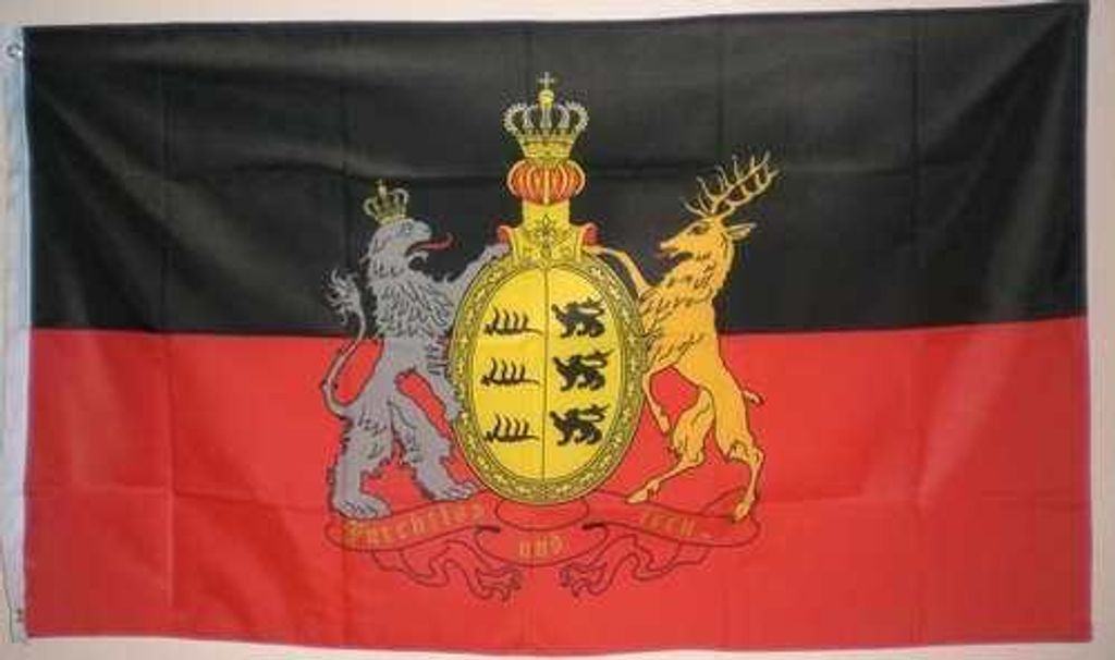 Königreich Württemberg Flagge Großformat 250 x 150 cm Produktbild 