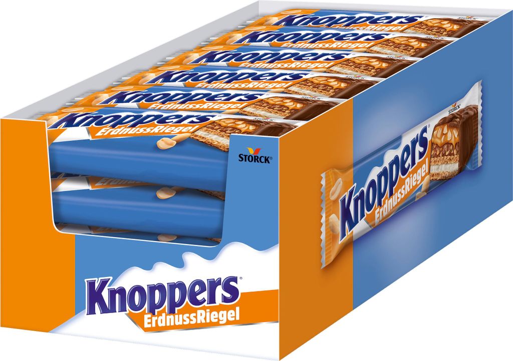 Knoppers Erdnussriegel 24 x 40g Produktbild 