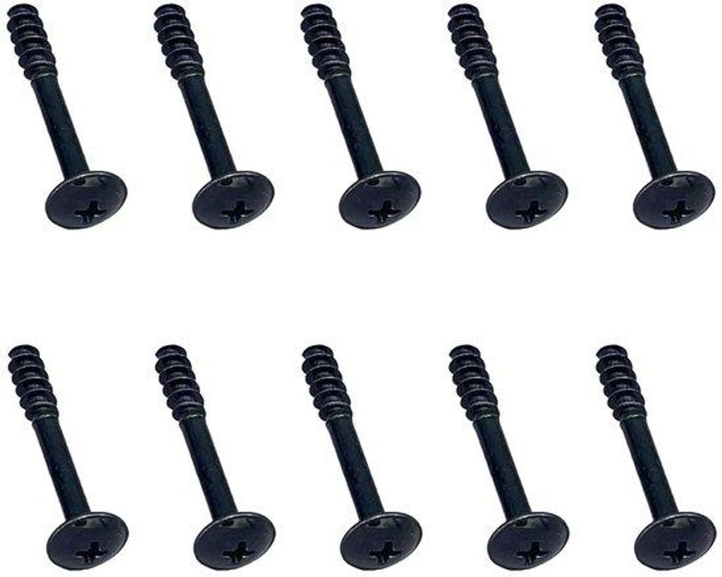 Auto-Reserve-Teile, 10 Stück Luftfiltergehäusenschrauben, Schrauben für Luftreiniger, Deckel, Allgemein 34 mm x 5 mm