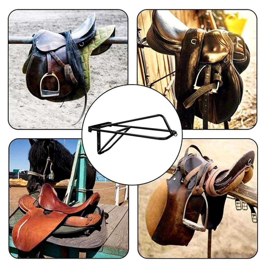 Wandhalterung für Sattelstützen, vielseitig einsetzbar | Sattelunterlage zur Aufbewahrung von Pferdeausrüstung