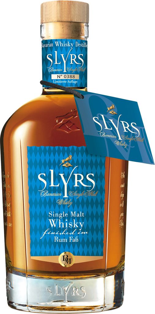 Slyrs Bavarian Single Malt Whisky | Rum Cask Finishing | Produktbild 