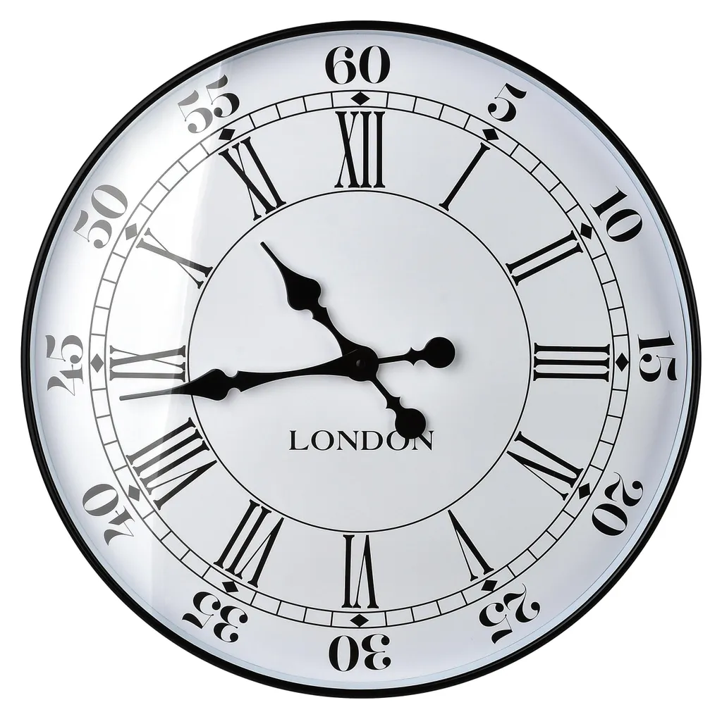 Horloge murale Ramsey 50cm Mondex : décorez vos grands murs vides