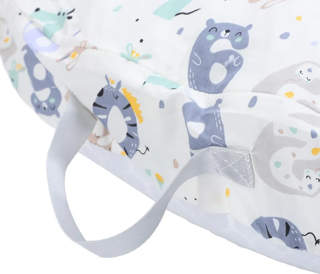 Plan incliné bébé respirant avec housse lavable modèle Catoon doux
