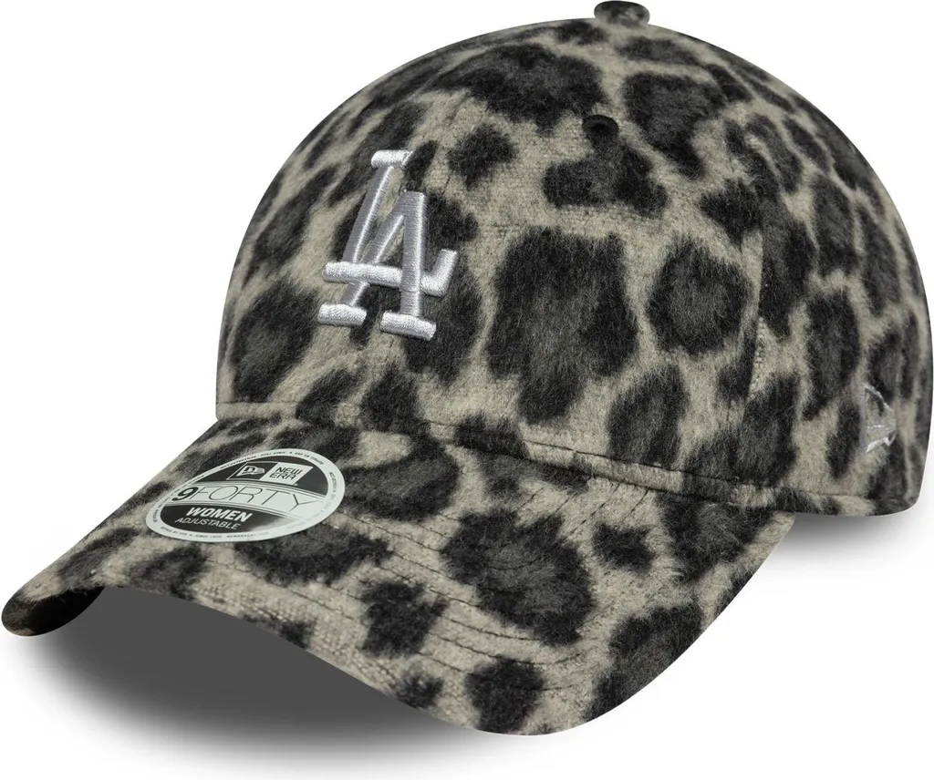 Casquette LA Dodgers 9Forty Cosy Leopard New Era en Coton avec Boucle