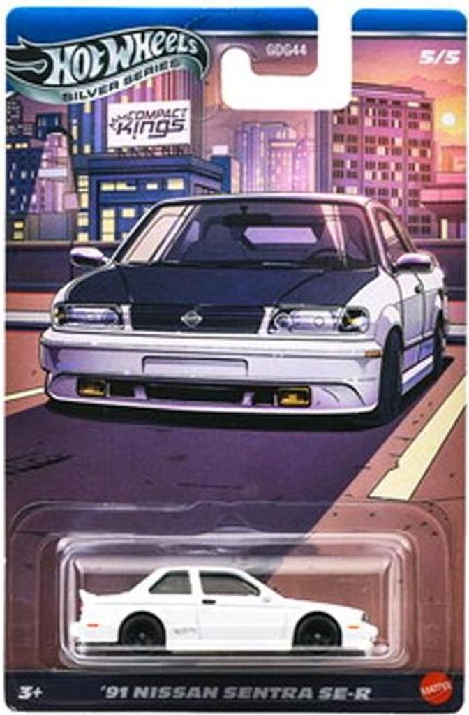 Mattel JLT20-Q sort. - Hot Wheels - Silver Series - Compact Produktbild 