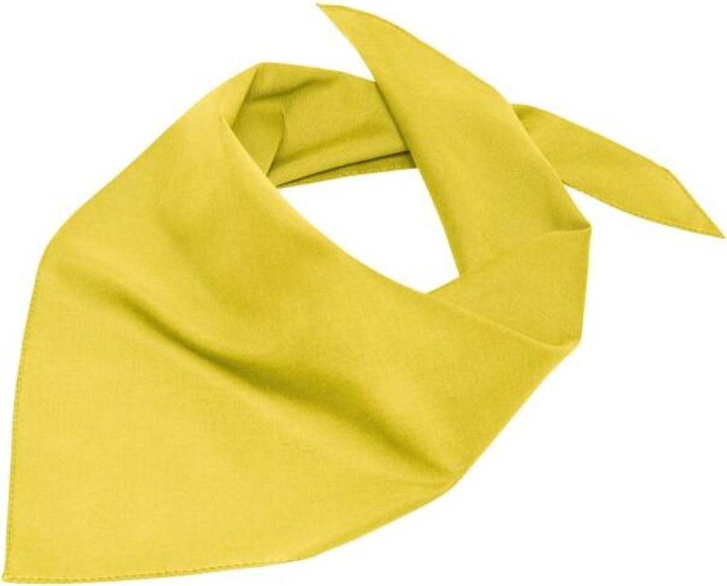 Triangular Scarf Multifunktionelles Dreieck-Tuch sun-yellow, Gr. one size