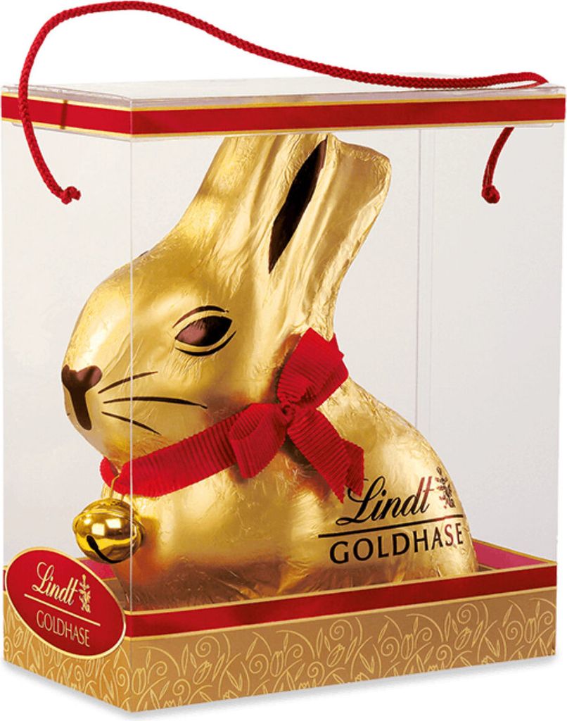 Lindt  Coniglietto d'oro 1000 g, nella confezione da Immagine del prodotto 